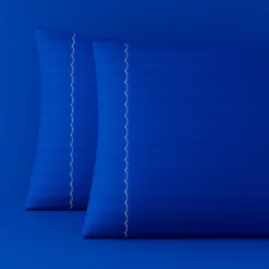 Juego de duvet premium azul rey Casa LiLe