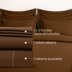 Juego de s banas caf Casa LiLe