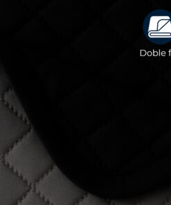 Alternative view of Colcha Española Microembosada Negro / Gris Oscuro