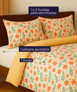 Alternative view of Duvet Navideño Doble Faz – Navidad Clásica