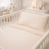 Juego de s banas beige con boleros para cuna Casa LiLe