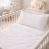 Juego de s banas beige con bordado beige para cuna Casa LiLe