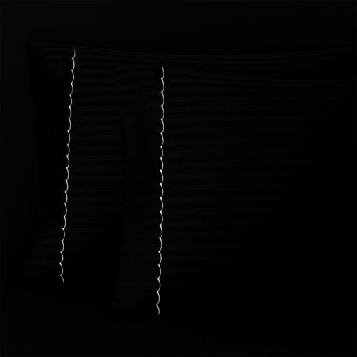 Juego de duvet más plumón negro luxury