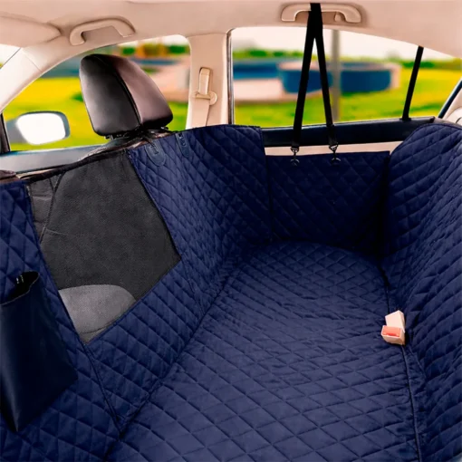 Protector para silla trasera impermeable premium azul oscuro Casa LiLe