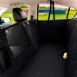 Protector de Silla de Carro Trasero Negro Premium Impermeable Tipo B (Con Imperfecciones) Casa LiLe