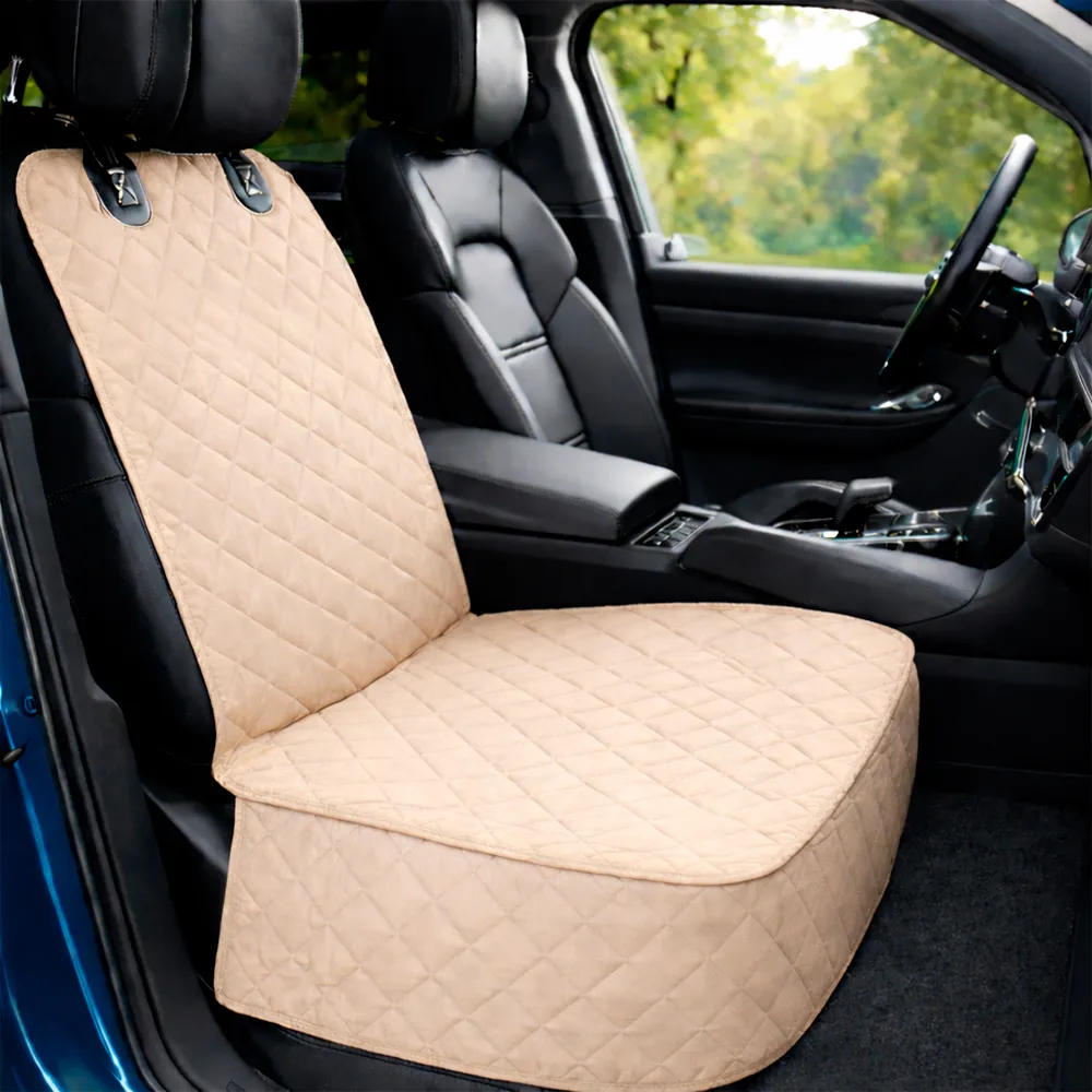 Protector de silla de carro delantero beige Casa LiLe