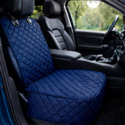 Alternative view of Protector de silla de carro delantero impermeable premium azul oscuro
