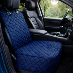 Protector de silla de carro delantero impermeable premium azul oscuro Tipo B (Con Imperfecciones) Casa LiLe