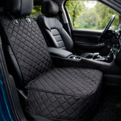 Alternative view of Protector de silla de carro delantero impermeable premium negro