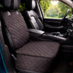 Protector de silla de carro delantero negro