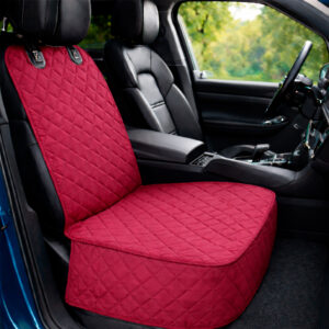 Protector de silla de carro delantero vinotinto