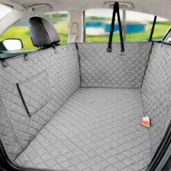 Alternative view of Protector para silla trasera impermeable gris