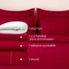 Combo: juego de duvet uva + plum n Casa LiLe
