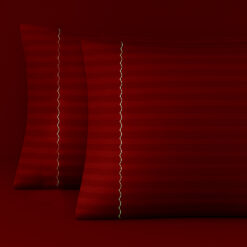 Juego de duvet vinotinto