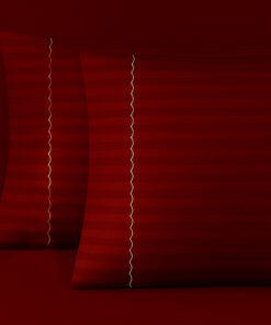 Juego de duvet vinotinto