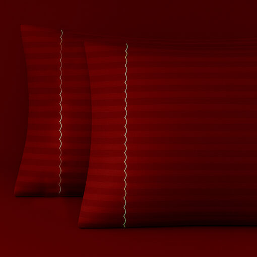 Juego de duvet más plumón vinotinto luxury