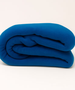 Cobija piel de conejo sintética azul