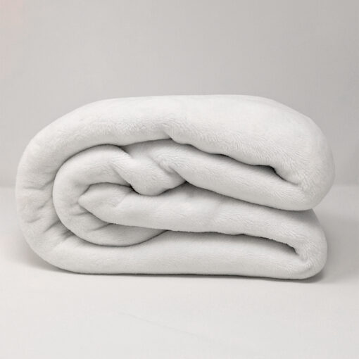 Cobija piel de conejo sintética gris