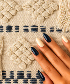 Alternative view of Cojín Rústico Antología Azul