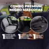 Combo Premium Impermeable Negro para Mascotas Casa LiLe