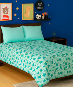 Alternative view of Cubrelecho Infantil Dinosaurios Espaciales