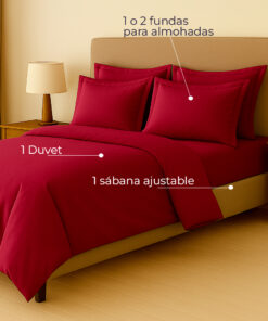 Juego de duvet uva