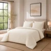 Duvet + Fundas Jacquard 300 Hilos Polialgod n Arena L neas Finas Casa LiLe