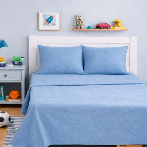 Juego de S banas para Ni o Azul Casa LiLe
