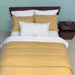 Combo duvet más plumón oro
