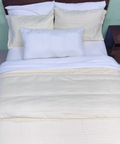 Combo duvet más plumón beige embozado