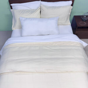 Combo duvet más plumón beige embozado