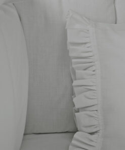 Alternative view of Juego de sábanas gris boleros para cuna