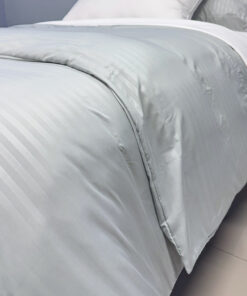 Alternative view of Combo duvet más plumón gris claro embozado