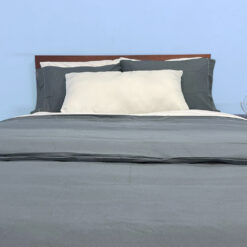 Combo duvet más plumón gris oscuro