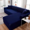Protector de Sof Premium Azul Noche en L Casa LiLe