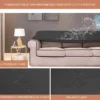 Protector de Sof Gris Impermeable Premuim Casa LiLe