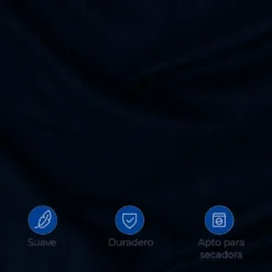 Juego de duvet azul noche premium Casa LiLe