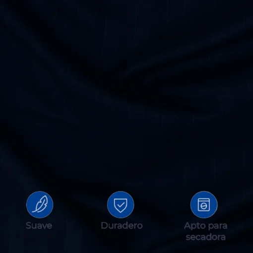 Juego de duvet azul noche premium Casa LiLe