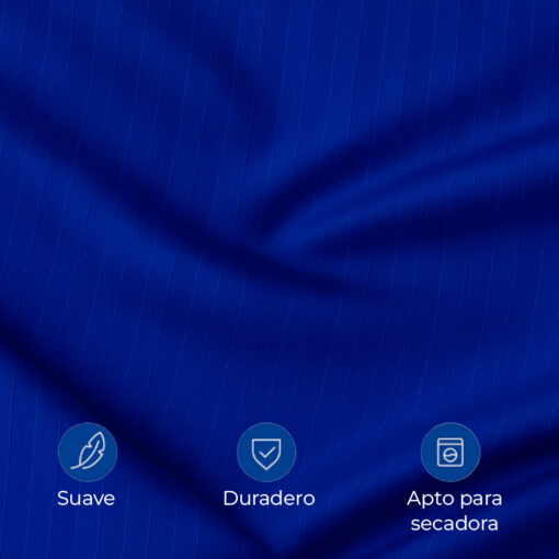 Juego de duvet más plumón azul rey luxury