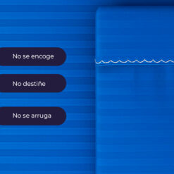 Juego de sábanas premium azul rey