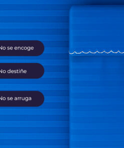 Juego de sábanas premium azul rey