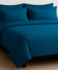 Alternative view of Juego de Sábanas 300 Hilos Azul Petróleo