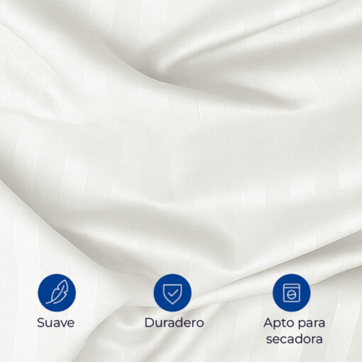 Juego de duvet blanco