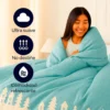 Duvet Navide o Doble Faz Invierno Azul Casa LiLe