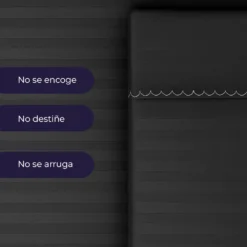 Juego de S banas Premium Gris Oscuro Casa LiLe