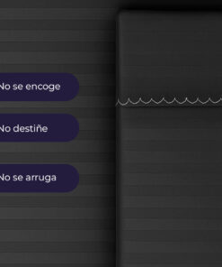 Juego de sábanas premium gris oscuro