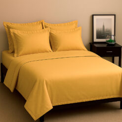 Juego de sábanas oro