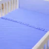 Juego de s banas azul con boleros para cuna Casa LiLe