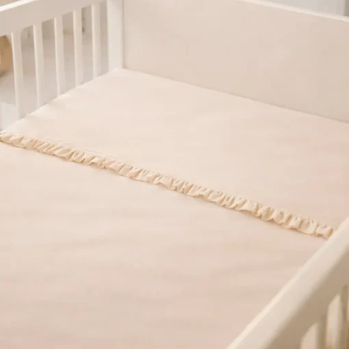Juego de s banas beige con boleros para cuna Casa LiLe