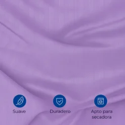 Juego de duvet premium lila Casa LiLe
